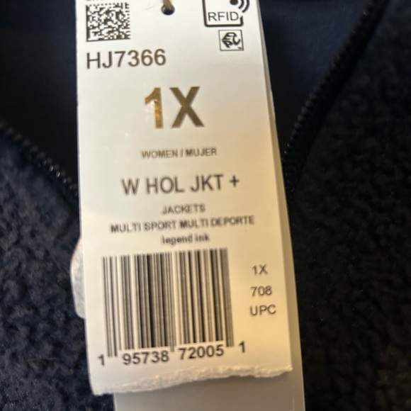 Adidas 1/2 zip Sweatshirt NWT - Picture 4 of 4